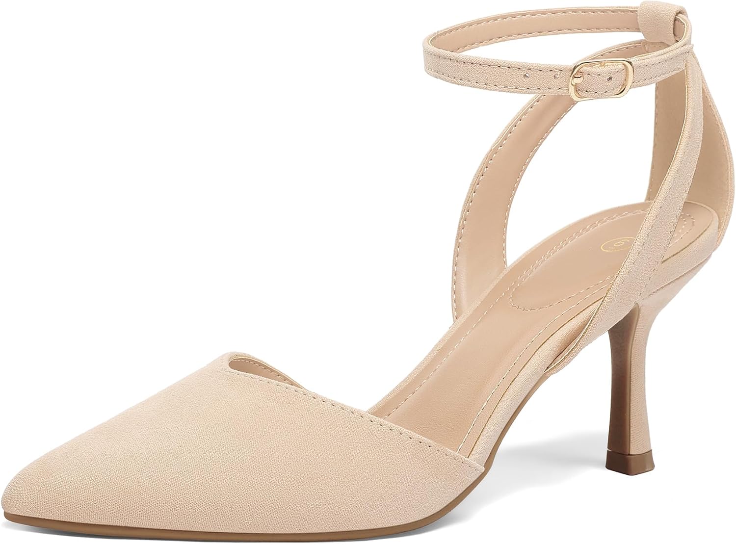 Elegant Women's Pumps Shoes with Pointed Toe and Low Heels
