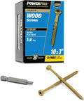 Power Pro Exterior Wood Screws for Reliable Outdoor Use