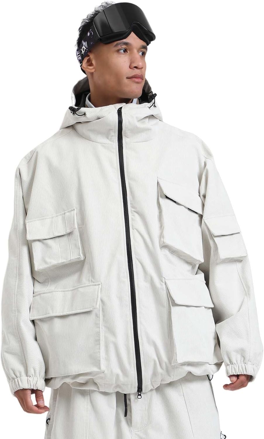 GSOU SNOW Baggy Snowboard Jacket: Waterproof & Warm