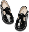 Girl Mary Jane Dress Shoes - Cute T-Strap Ballet Flats for School