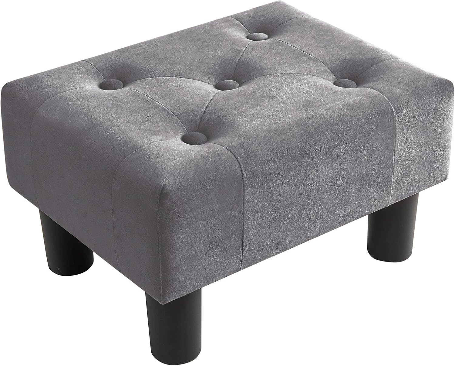 Poofzy Small Foot Stool Ottoman for Living Room and Entryway