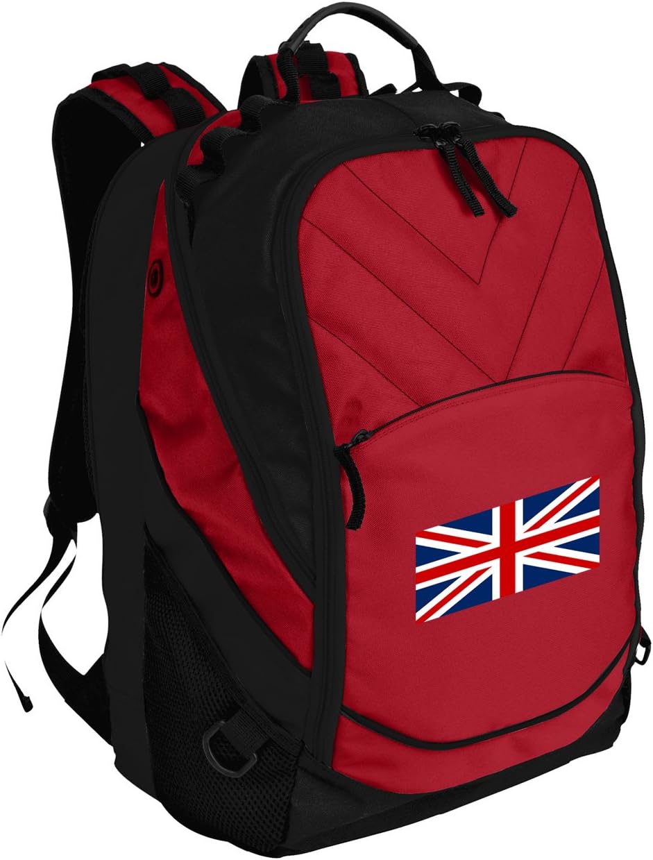 United Kingdom Flag Backpack for Laptop and Daily Use