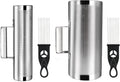 Guiro Shaker Stainless Steel Guiro Instrument - Bright Raspy Sound