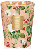 Extra Large Candle Strawberry Vanilla Scented 3-Wick 35oz - Long