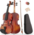 1/2 Violin for Beginner 1/2 Size Violin for Kids Age 7-9 - Ready