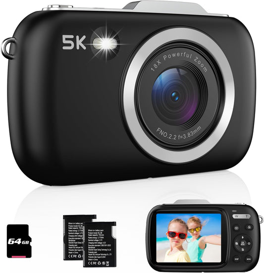 Capture Pro-Quality Moments Instantly! Kids Compact Camera Kit