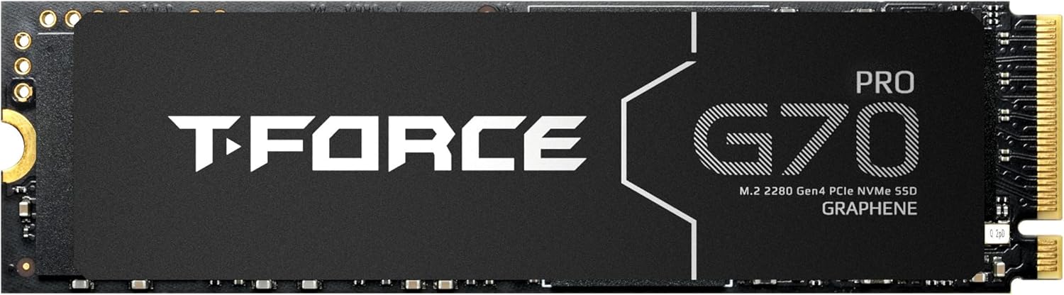 TEAMGROUP T-Force G70 PRO 4TB NVMe SSD for Gaming Performance