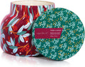 Capri Blue Pattern Play Tinsel & Spice Holiday Candle - Long Lasting