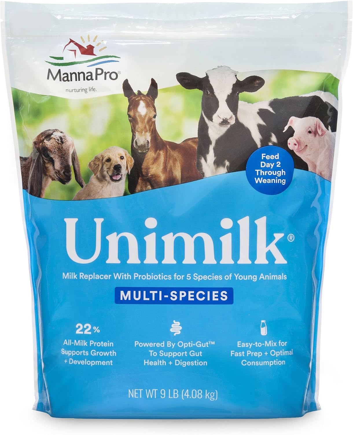 Manna Pro UniMilk Multi-Species Milk Replacer for Puppies