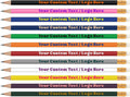 Personalized Pencils - Customized Imprinted Pencils 250 Pack