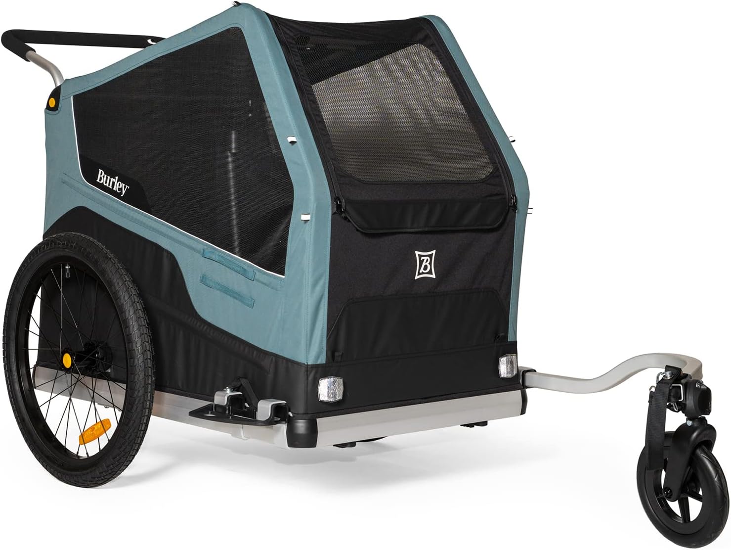 Burley Bark Ranger Pet Bike Trailer for Big Dogs and Strollers