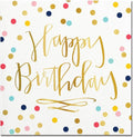 Happy Birthday Beverage Napkins Set