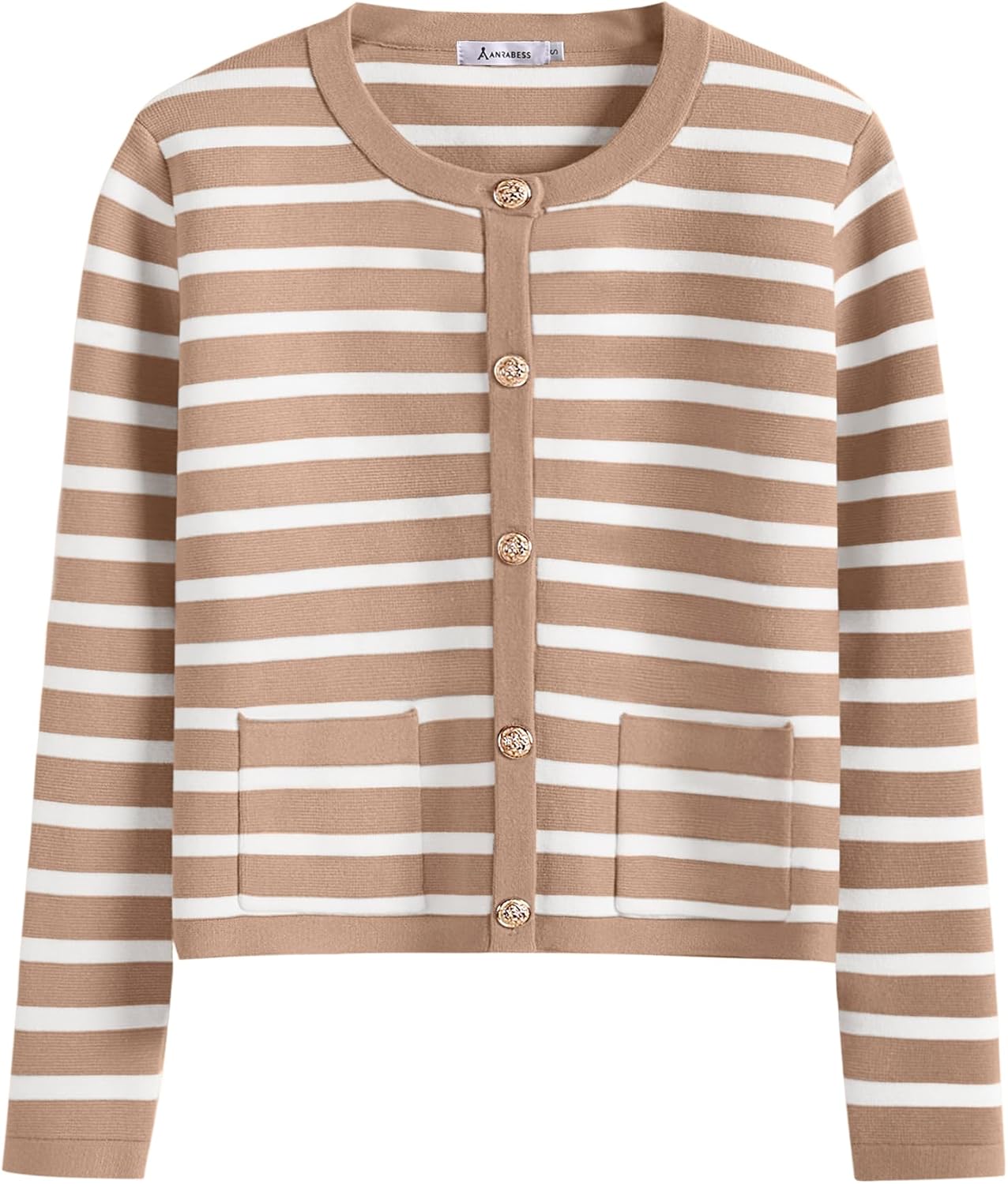 Stylish Women Striped Cardigan Sweaters for Fall Outfits