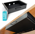 Storage Drawer Underdesk Slide Out Carbon Steel 17.7 x 12 x 4 in