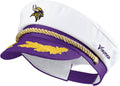 FOCO Men's NFL Team Logo Sailing Yacht Captain's Hat - Classic Fan