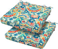 Magpie Fabrics Square Corner Seat Cushion for Indoor Outdoor Use