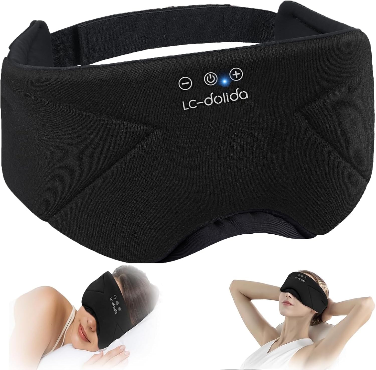 Sleep Mask with Headphones Bluetooth 5.4 for Ultimate Comfort