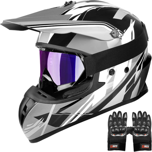 JAGASOL DOT Off-Road Full Face Helmet - Ultimate Protection