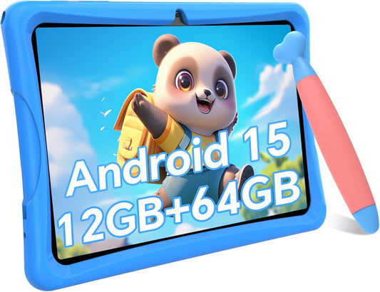 Kids Tablet 10 inch with Parental Control and Stylus Pen