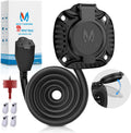MICTUNING AC Port Plug with 72 Inch Cord and Waterproof Cover