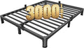 MAF 4 Inch King Metal Platform Bed Frame with Round Corner Legs