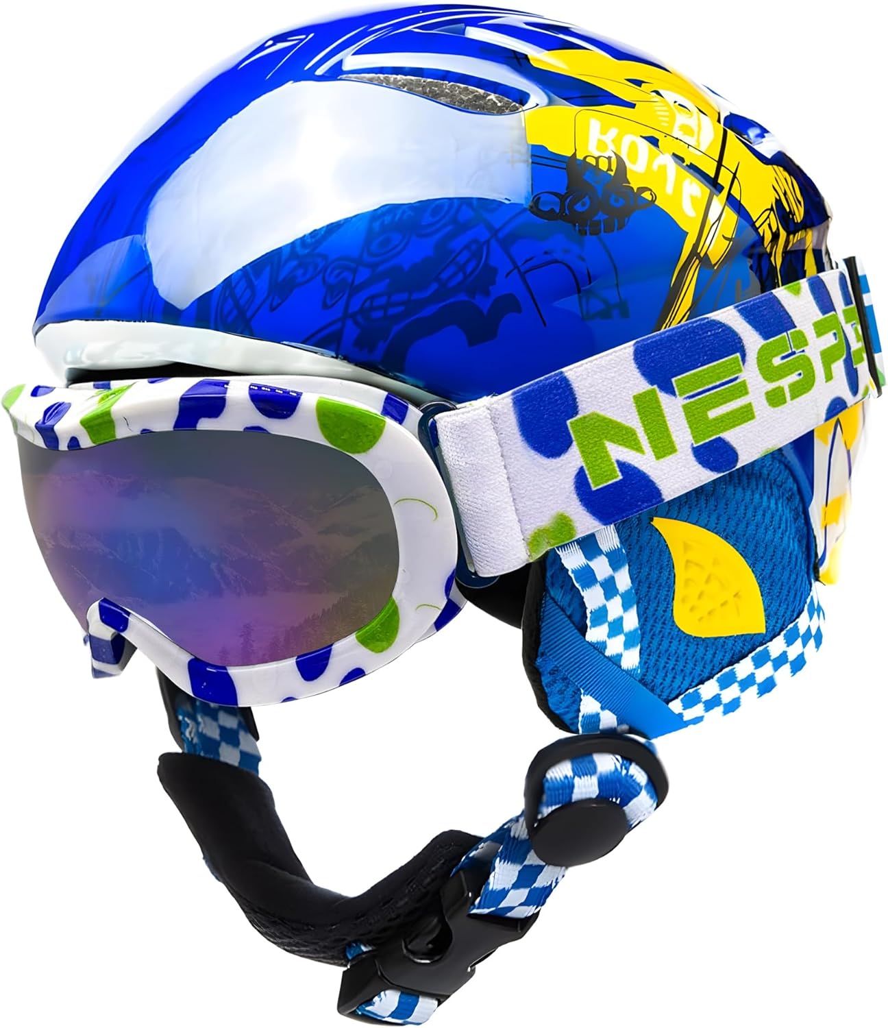 BeBeFun Toddler Ski Helmet - ASTM Cert, Age 2-6