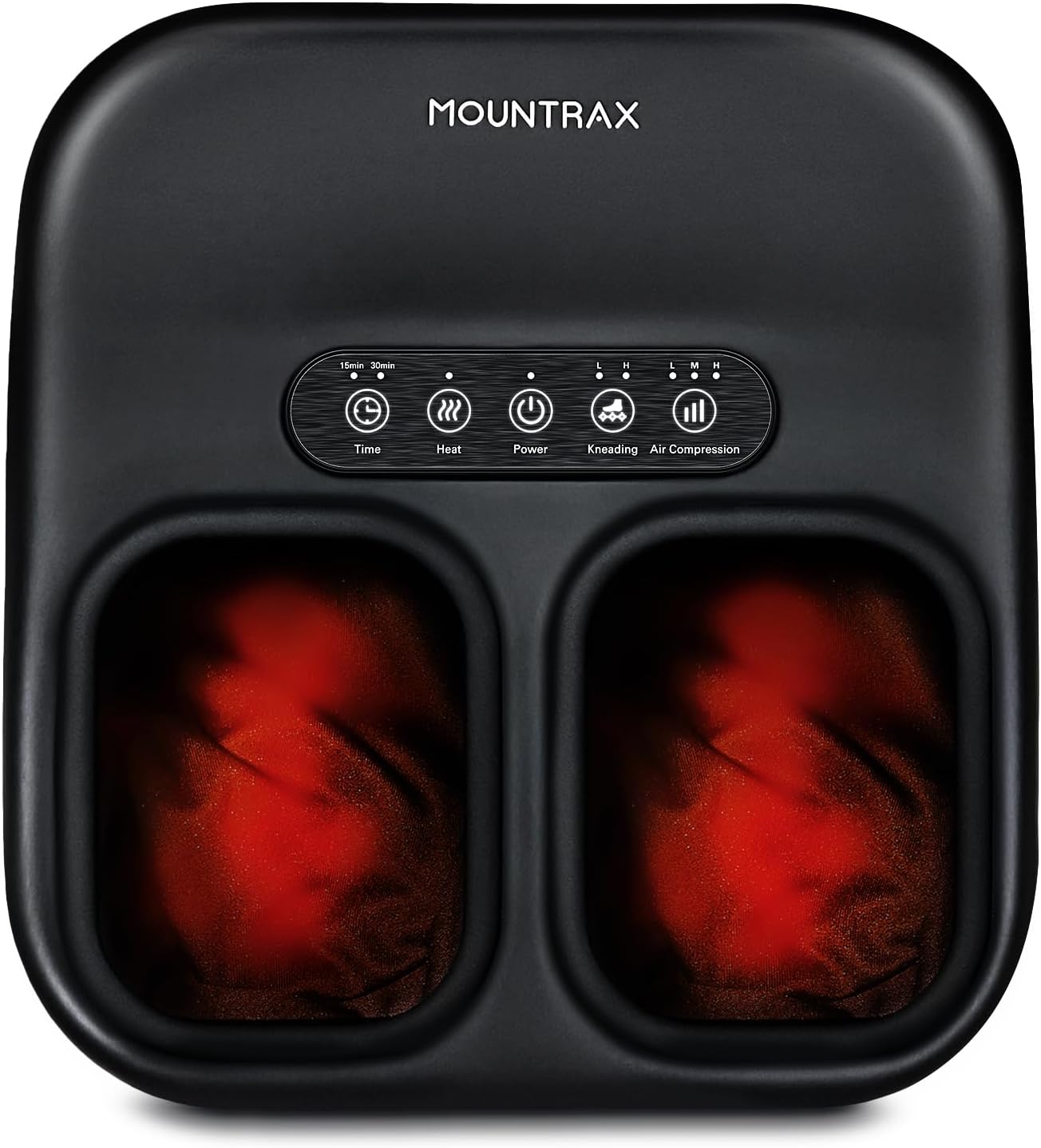 MOUNTRAX Shiatsu Foot Massager with Heat for Pain Relief