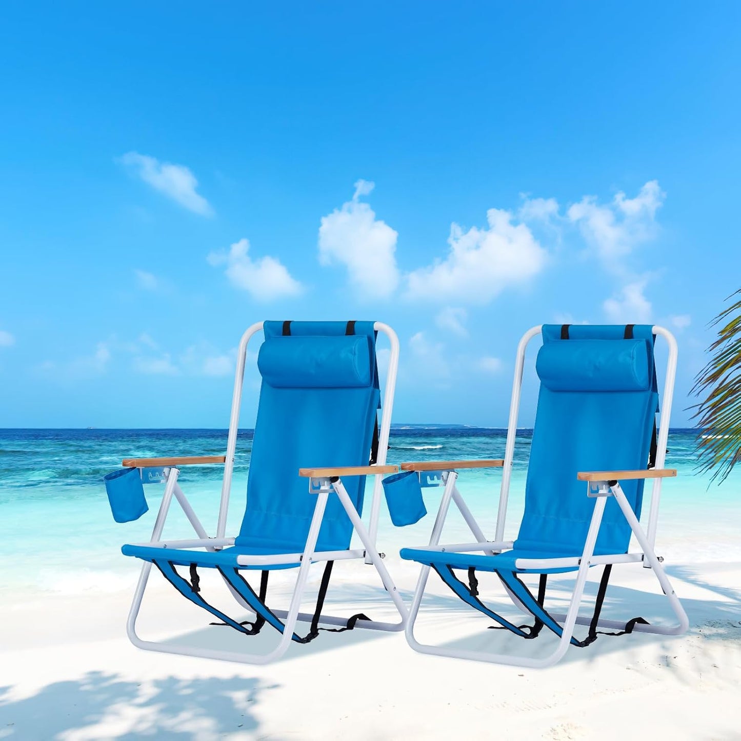 Portable Reclining Beach Chairs - Ultimate Comfort!