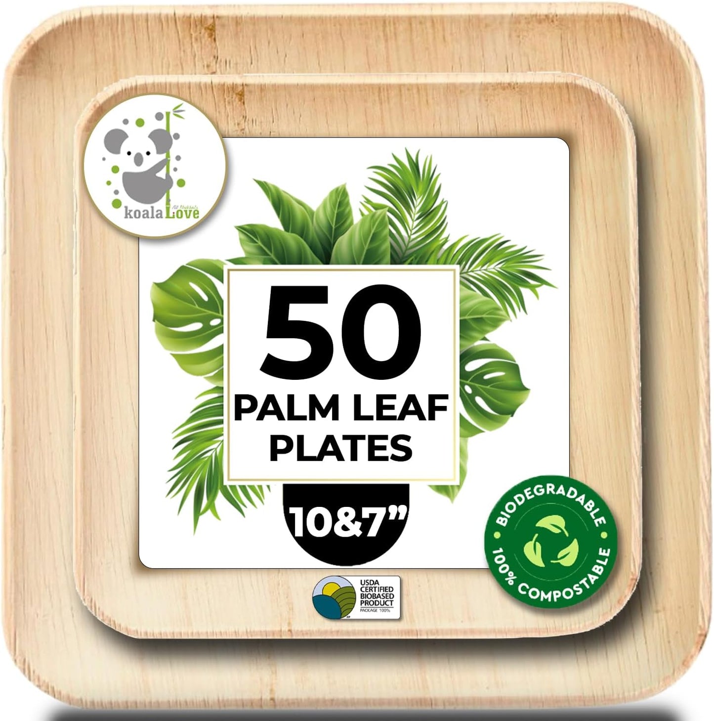Eco-Friendly Palm Leaf Plates for Parties and Events