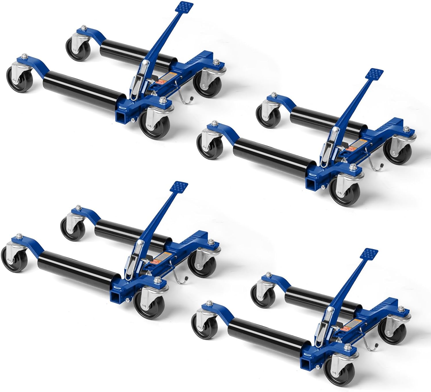 TUFFIOM Car Wheel Dolly Jack Set for Easy Vehicle Positioning