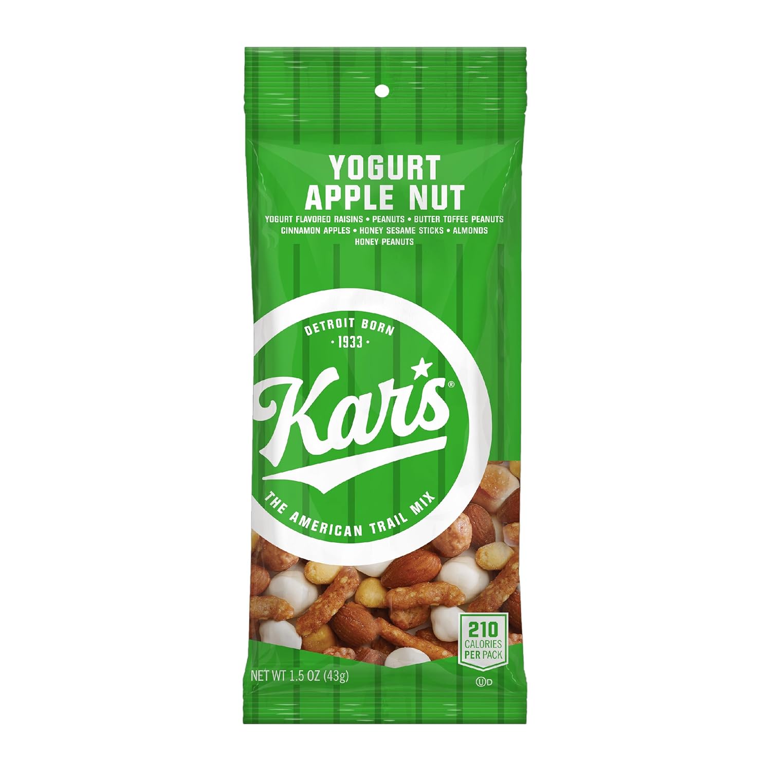 Kars Nuts Yogurt Apple Nut Trail Mix - Gluten-Free Snack Packs