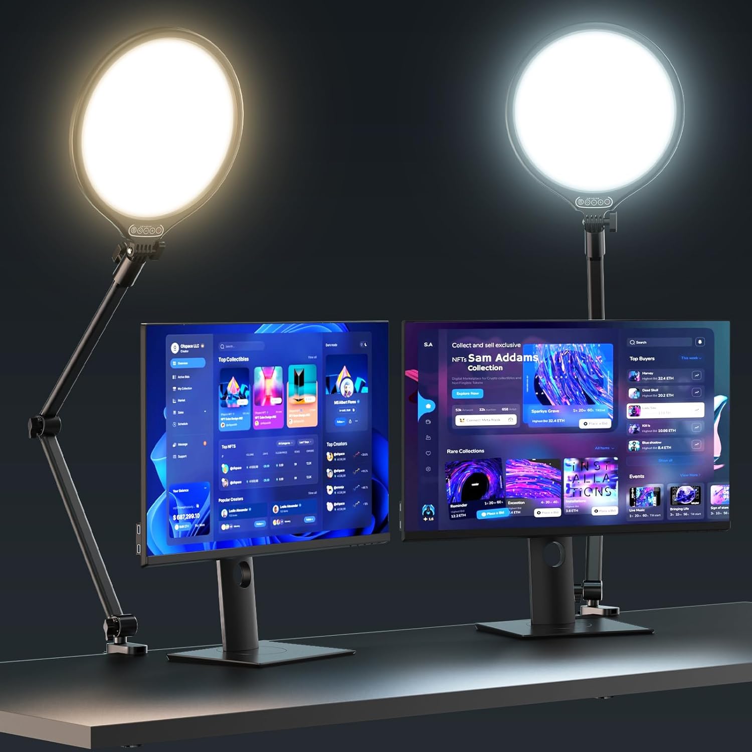 UBeesize 10 Zoom Ring Light - Ultimate Streaming Brilliance