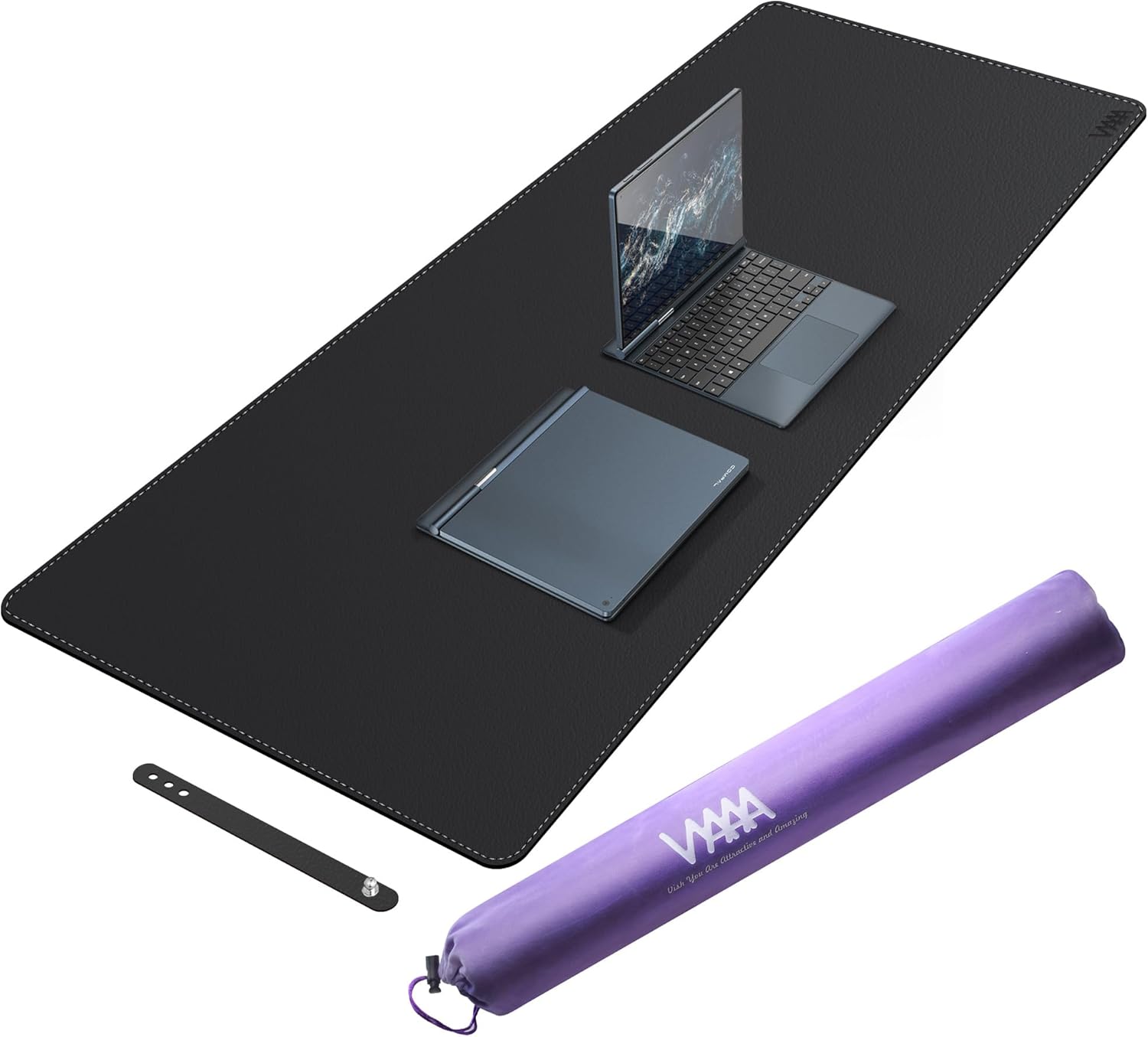Waterproof PU Leather Desk Mat - XL Mouse Pad for Home or Office