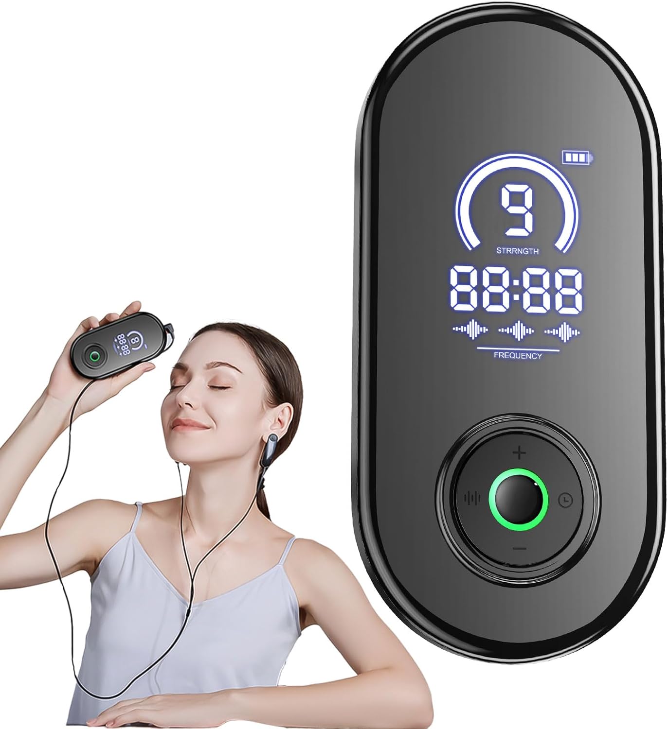 Auricular Vagus Nerve Stimulator for Deep Sleep Improvement