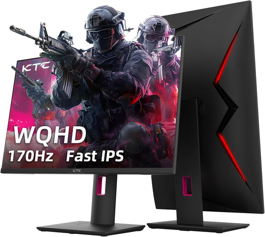 KTC 27 Inch 2K Gaming Monitor with Fast IPS and 170Hz Refresh Rate