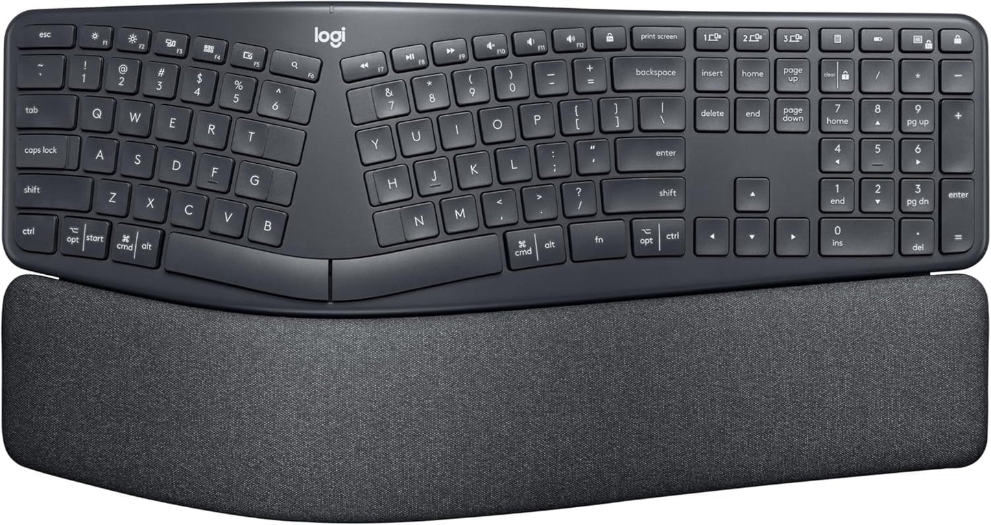 Renewed Logitech Ergo K860 - Ergonomic Split Keyboard