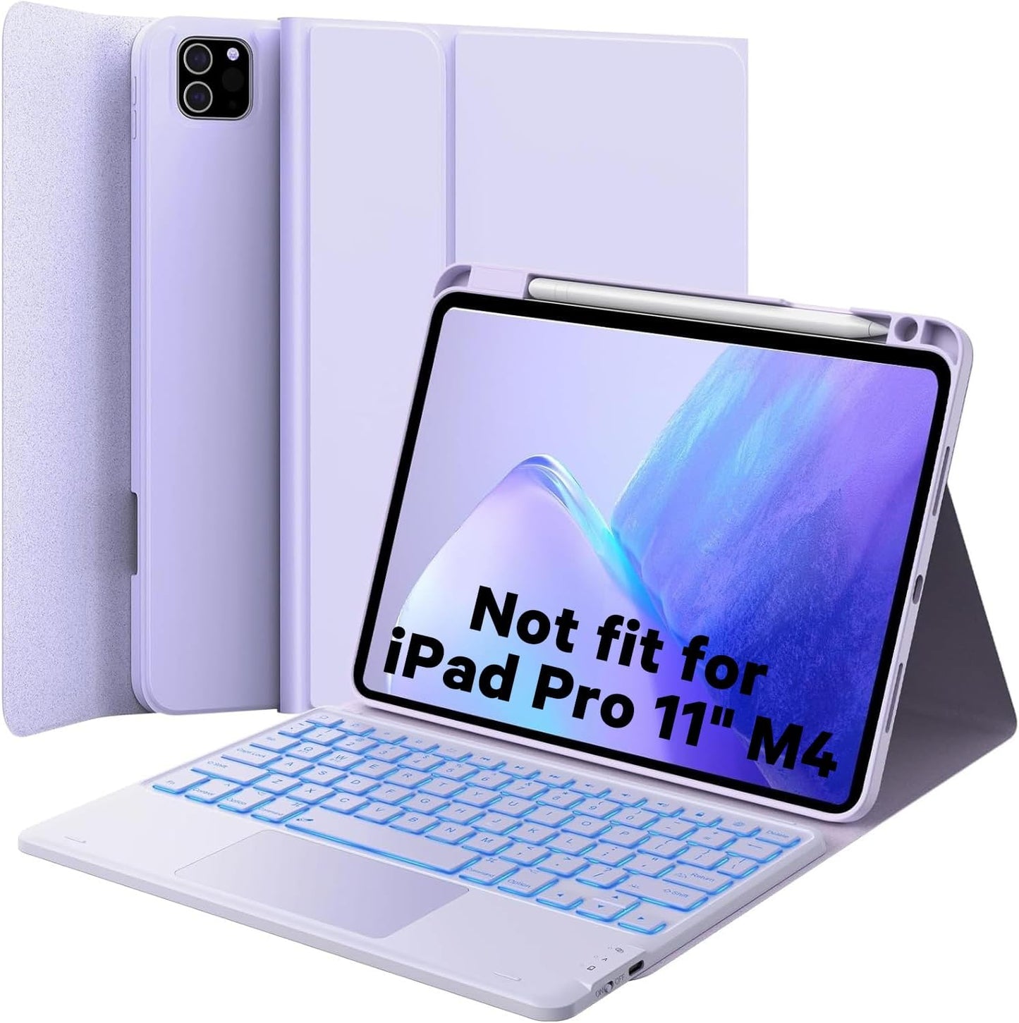 GreenLaw Keyboard Case for iPad Air 11-inch with Touchpad