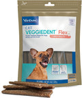 Virbac C.E.T. VEGGIEDENT Flex Tartar Control Chews for Dogs - Extra