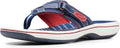 Clarks Women's Breeze Sea Flip-Flop - Lightweight Comfort (Style 7SVH)