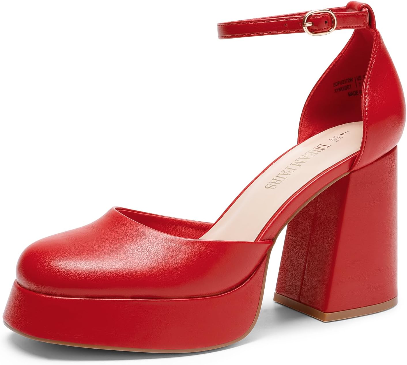 DREAM PAIRS Women's Chunky Platform High Heels for Any Occasion