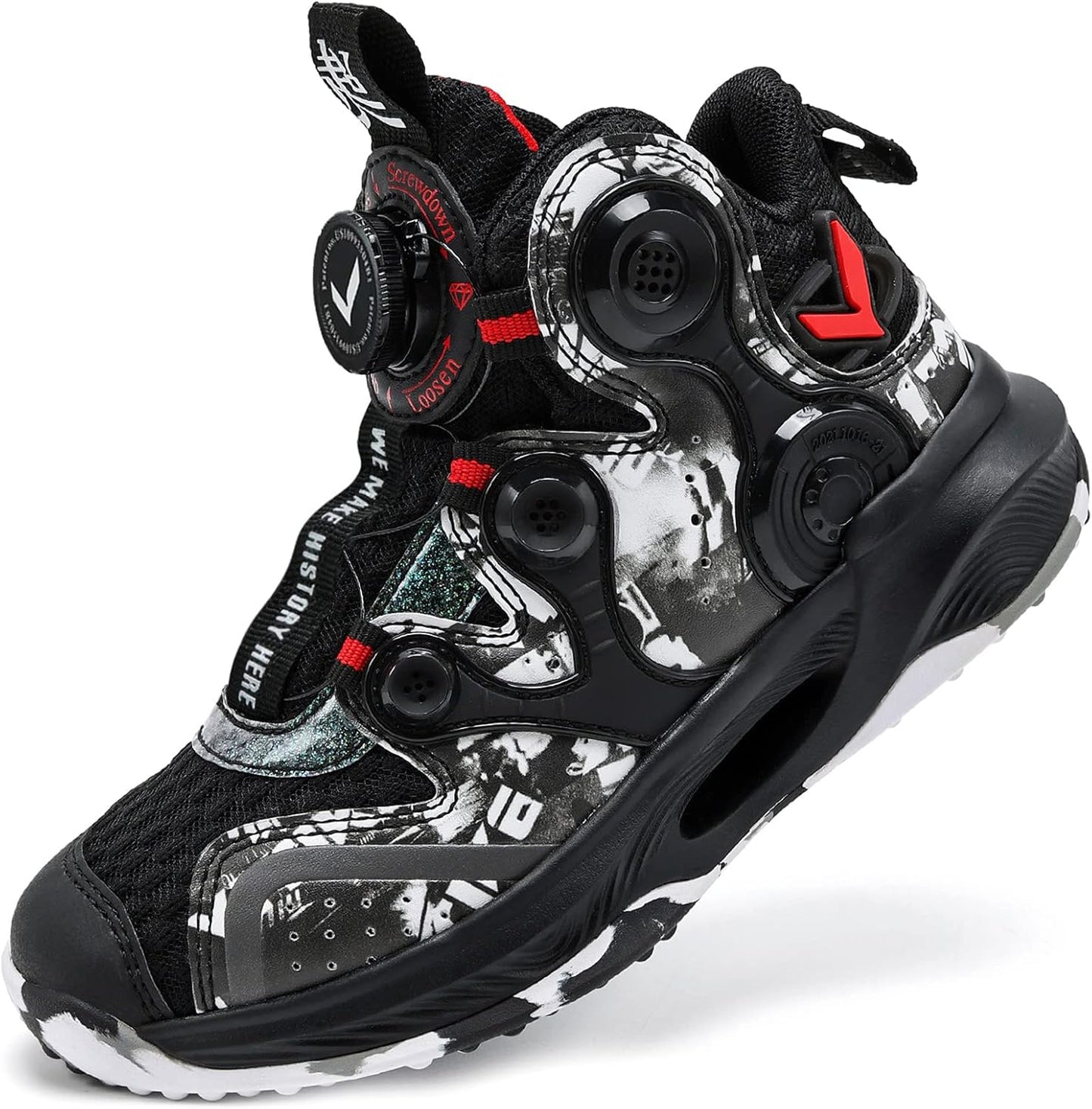 VITUOFLY Kids Basketball Shoes for Boys and Girls - Comfortable Hoops