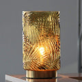Battery Operated Table Lamp - Cordless LED Nightlight with Timer