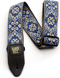 Ernie Ball Jacquard Guitar Strap Tribal Blue - Durable Adjustable