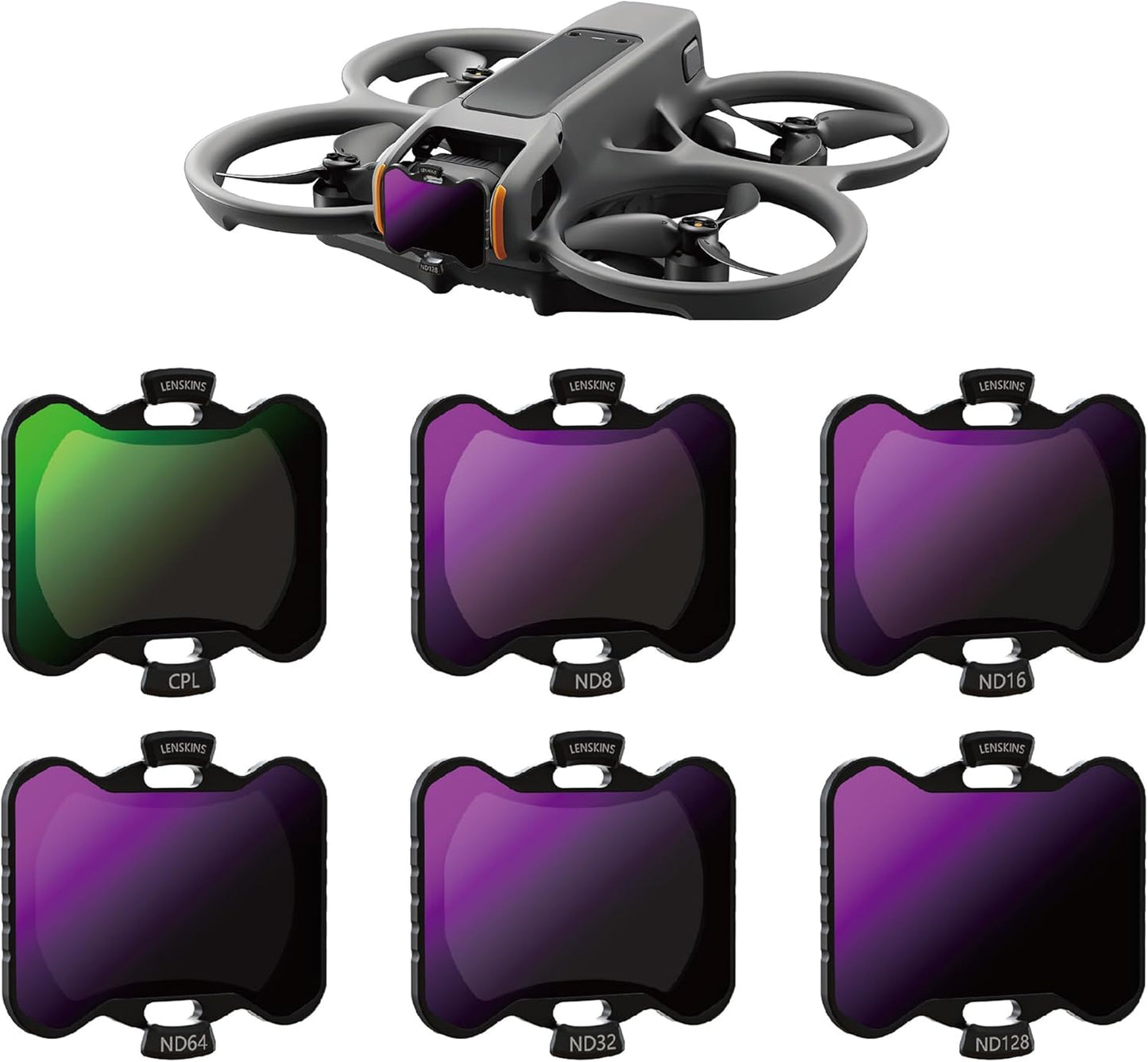 6 Pack ND & CPL Filter Set for DJI Avata 2 - Enhance Your Footage