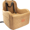 Dog Booster Car Seat for Small/Medium Dogs - Comfortable, Secure Ride