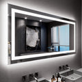 60X30 LED Bathroom Mirror with Lights, Anti-Fog, Dimmable