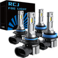 9005/HB3 H11/H8/H9 Bulbs Combo - 32000LM 6000K Super Bright Fog Lights