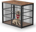 48 in XXL Dog Crate Furniture with 3 Doors - Modular TV End Table