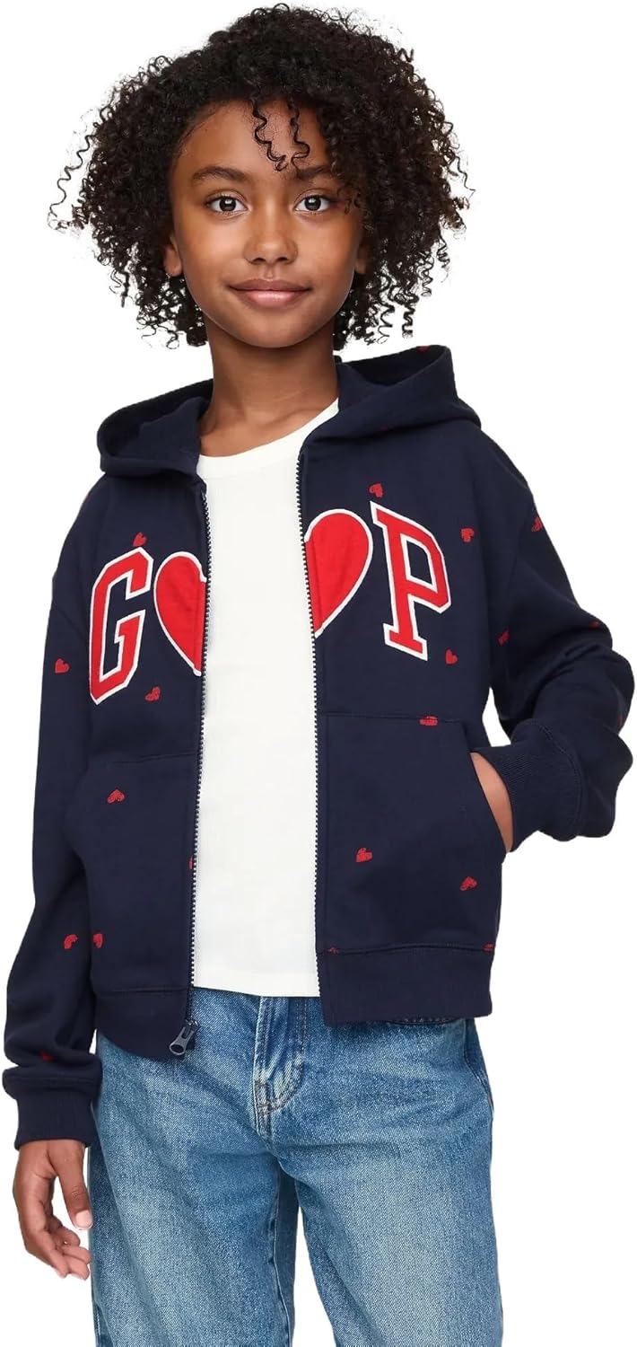 Cozy Logo Hoodie for Girls by GAP
