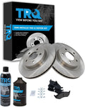 Front Brake Pad and Rotor Set for Chrysler and Dodge by TRQ